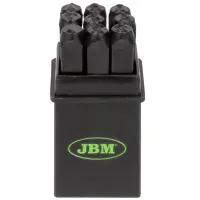 Нумерационные штампы JBM 52882 Cталь / Количество в наборе - 9