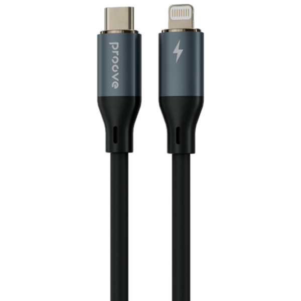 Кабель для телефона Powerfull Proove USB Type-C + Lightning 1 м / Черный photo 2