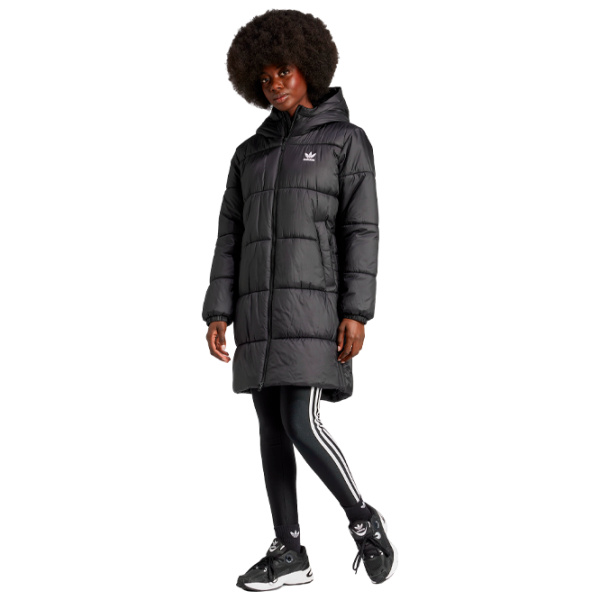 Куртка для женщин Adidas Adicolor Long Puffer Осень - Зима / Черный photo 1