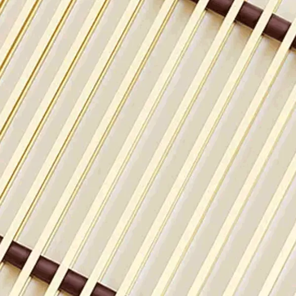 Grilă pentru convectori în pardoseală Techno PPA 250-1200/З White / Aluminiu photo 3