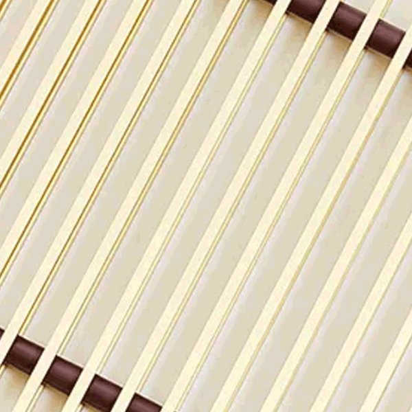 Grilă pentru convectori în pardoseală Techno PPA 250-1200/З White / Aluminiu photo 3