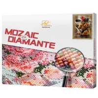 Mozaic Art Galery Premium Cafea si croissant   / 