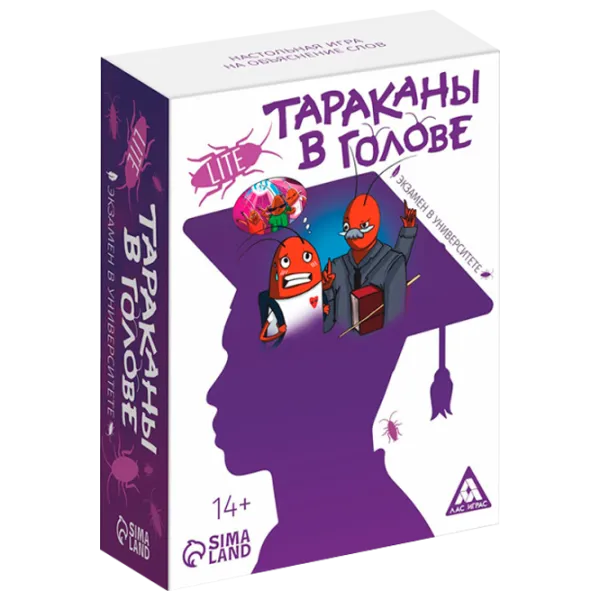 Настольная игра Las Igras Тараканы в голове 14+/ Развитие photo 1