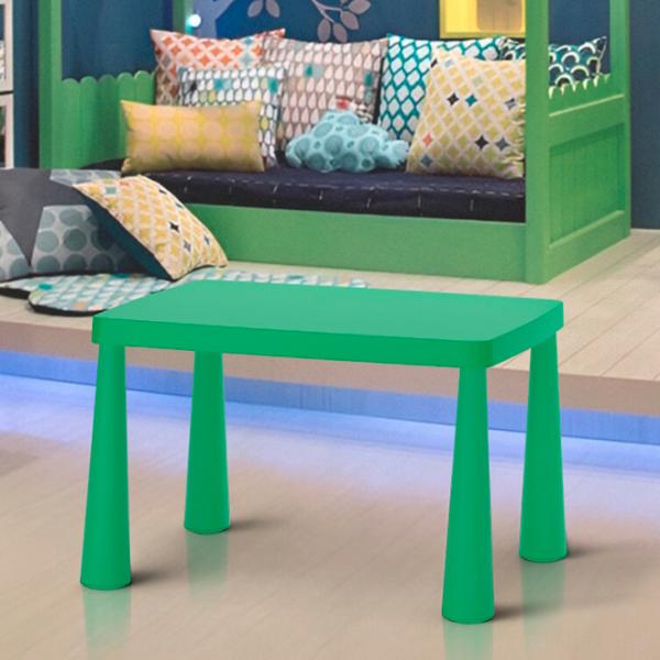 Măsuță pentru copii Ikea Mammut Green / Plastic / 5+ photo 2