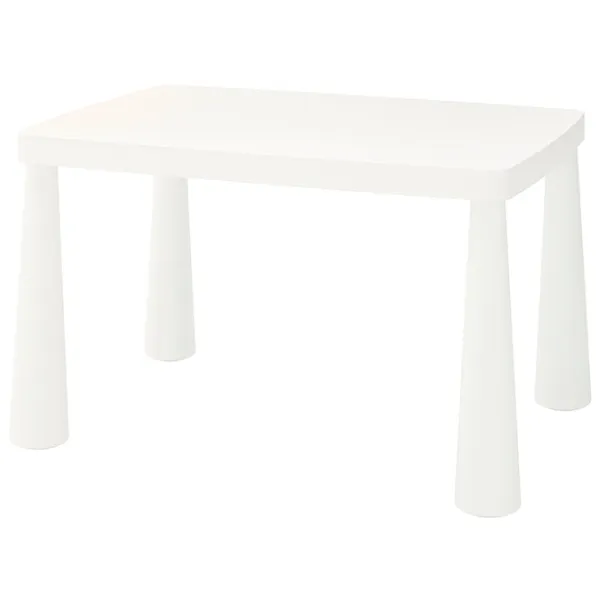 Măsuță pentru copii Ikea Mammut White / Plastic / 5+ photo 1
