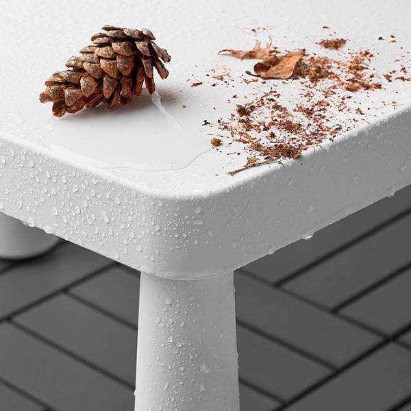 Măsuță pentru copii Ikea Mammut White / Plastic / 5+ photo 2