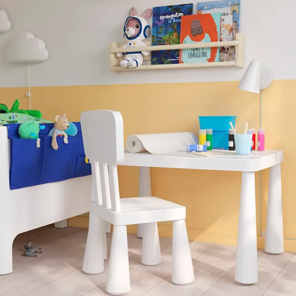 Măsuță pentru copii Ikea Mammut White / Plastic / 5+ photo 4