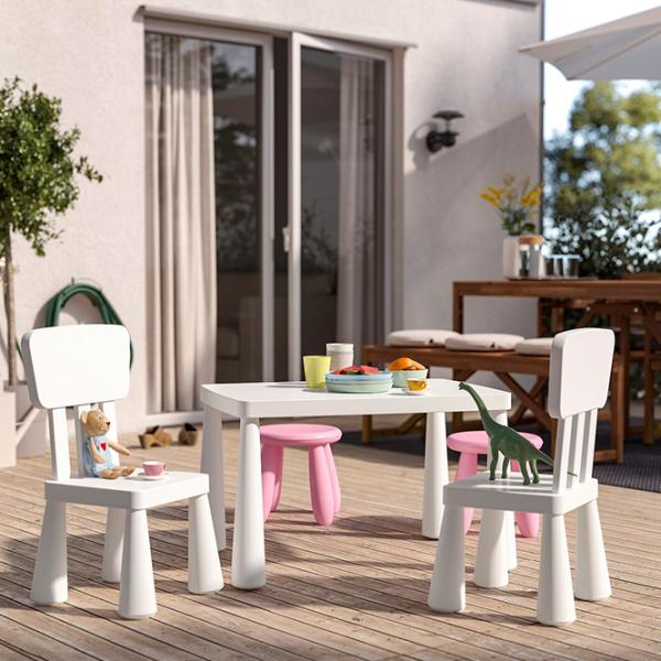 Măsuță pentru copii Ikea Mammut White / Plastic / 5+ photo 5