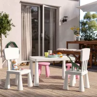 Măsuță pentru copii Ikea Mammut White / Plastic / 5+ photo 5