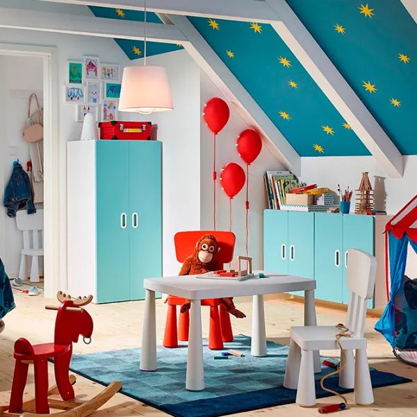 Măsuță pentru copii Ikea Mammut White / Plastic / 5+ photo 6