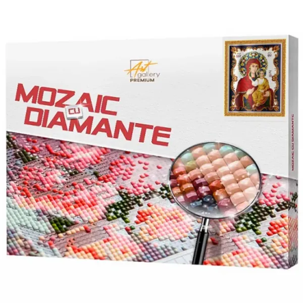 Mozaic Art Galery Premium Icoana Maicii Domnului din Smolensk   /  photo 1 Mozaic Art Galery Premium Icoana Maicii Domnului din Smolensk   /  photo 1