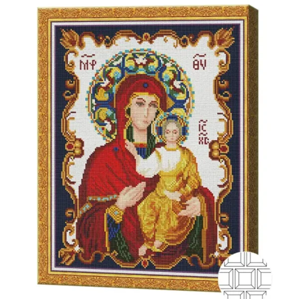 Mozaic Art Galery Premium Icoana Maicii Domnului din Smolensk   /  photo 2 Mozaic Art Galery Premium Icoana Maicii Domnului din Smolensk   /  photo 2