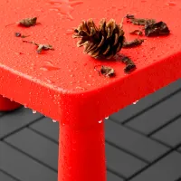 Măsuță pentru copii Ikea Mammut Red / Plastic / 5+ photo 2