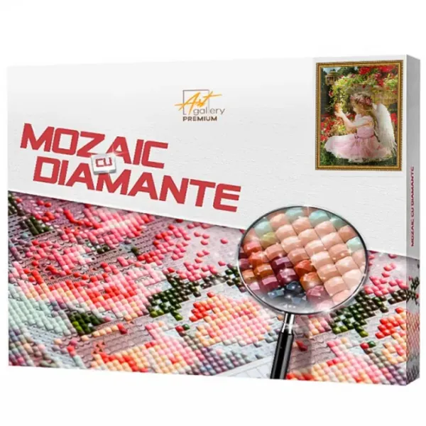 Мозайка Art Galery Premium Fetita ingeras cu motanaș  /  photo 1