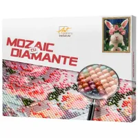 Мозайка Art Galery Premium Iepuras in coronita de flori   / 