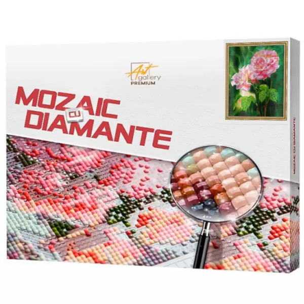 Mozaic Art Galery Premium Trandafiri roz  /  photo 1 Mozaic Art Galery Premium Trandafiri roz  /  photo 1