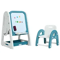 Măsuță pentru copii Costway BB5639BL Blue / Plastic / 3+