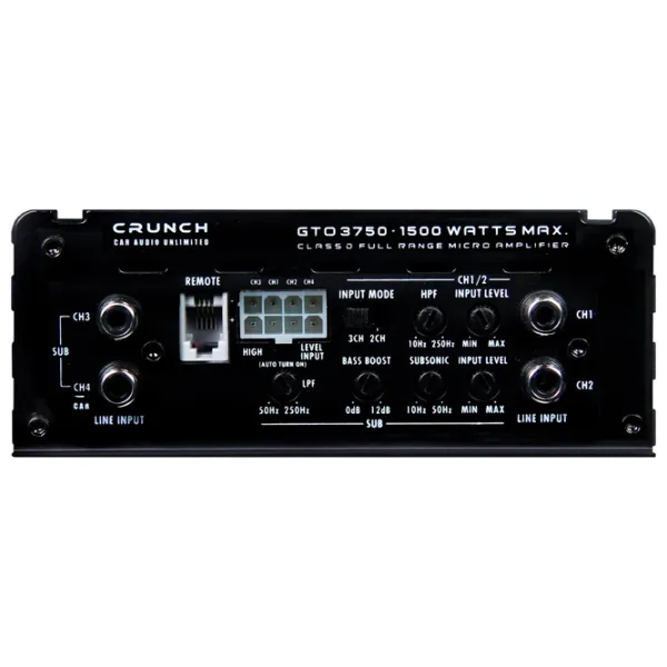 Amplificator auto Crunch GTO3750 500 W / 3 photo 3