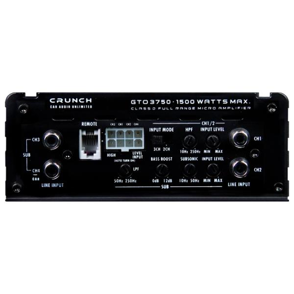 Amplificator auto Crunch GTO3750 500 W / 3 photo 3