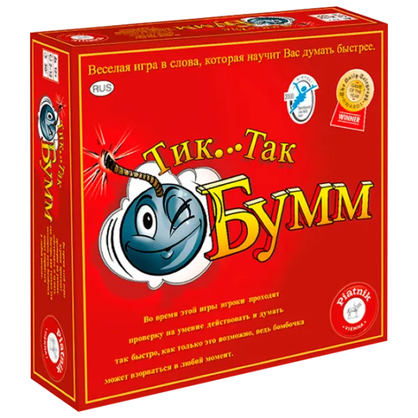 Joc de masă Piatnik Tic….tac Bumm 12+/ Dezvoltare photo 1