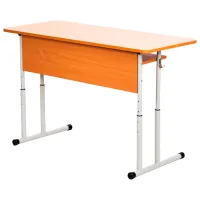 Школьная парта Tisam 0161 Серый / Металл / 