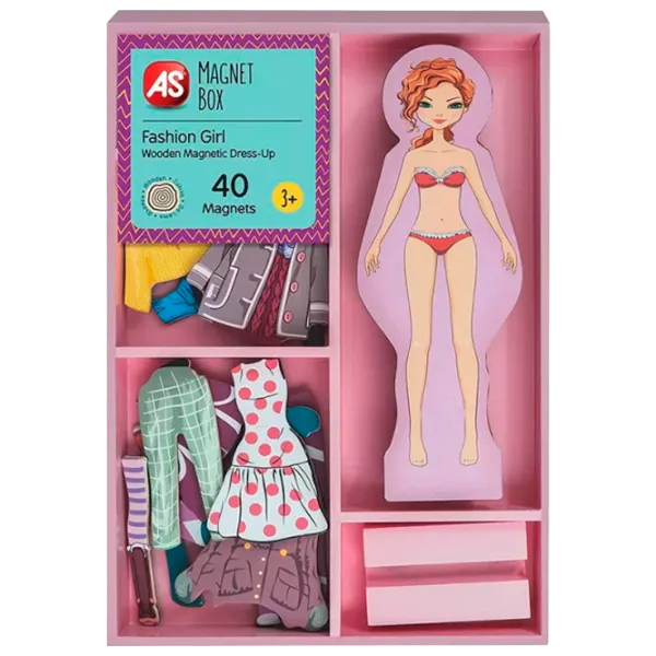 Настольная игра AS Company Одень Девочку 3+/ Развитие photo 1