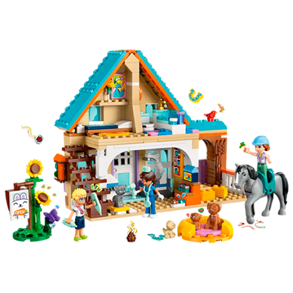 Constructor LEGO Horse and Pet Vet Clinic Clădire/ Multicolor photo 2