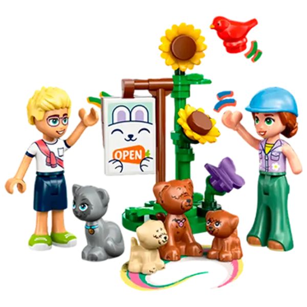 Constructor LEGO Horse and Pet Vet Clinic Clădire/ Multicolor photo 4