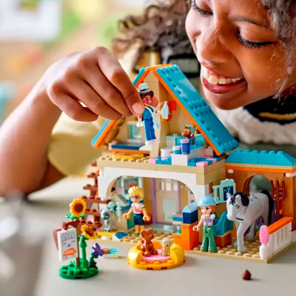 Constructor LEGO Horse and Pet Vet Clinic Clădire/ Multicolor photo 6