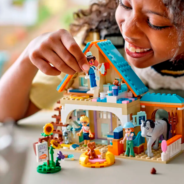 Constructor LEGO Horse and Pet Vet Clinic Clădire/ Multicolor photo 6