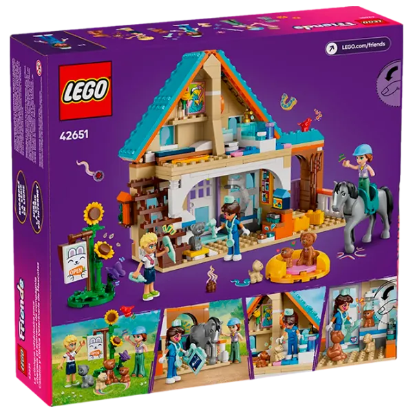 Constructor LEGO Horse and Pet Vet Clinic Clădire/ Multicolor photo 7