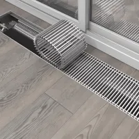 Grilă pentru convectori în pardoseală Techno PPA 200-1400/С White / Aluminiu photo 2