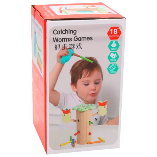 Настольная игра New World Накорми птенца 1.5+/ Развитие photo 1 Настольная игра New World Накорми птенца 1.5+/ Развитие photo 1