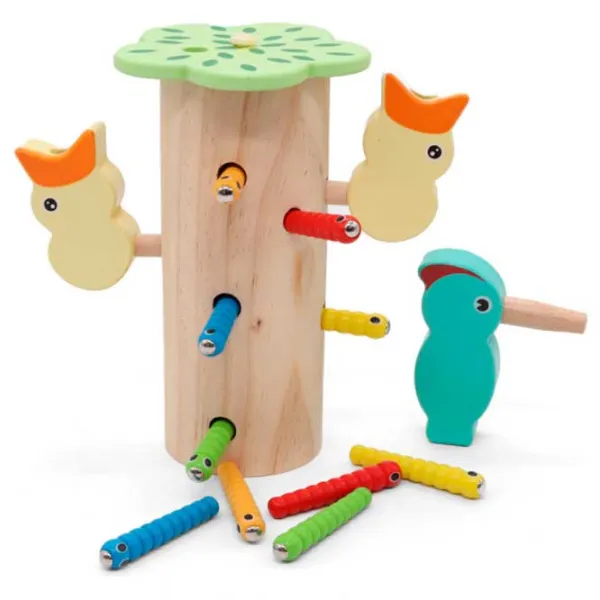 Настольная игра New World Накорми птенца 1.5+/ Развитие photo 2 Настольная игра New World Накорми птенца 1.5+/ Развитие photo 2