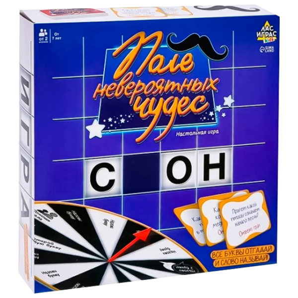 Настольная игра Las Igras Поле невероятных чудес 7+/ Развитие photo 1