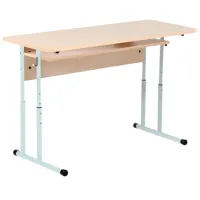 Школьная парта Tisam 0161 Серый / Металл / 