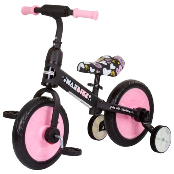 Bicicletă fără pedale Chipolino Max Bike 10"  Metal / Pink  photo 1 Bicicletă fără pedale Chipolino Max Bike 10"  Metal / Pink  photo 1