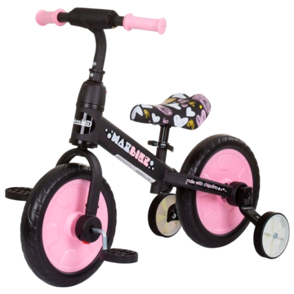 Bicicletă fără pedale Chipolino Max Bike 10"  Metal / Pink  photo 1 Bicicletă fără pedale Chipolino Max Bike 10"  Metal / Pink  photo 1
