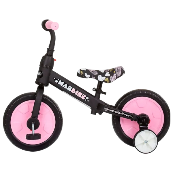 Bicicletă fără pedale Chipolino Max Bike 10"  Metal / Pink  photo 3 Bicicletă fără pedale Chipolino Max Bike 10"  Metal / Pink  photo 3