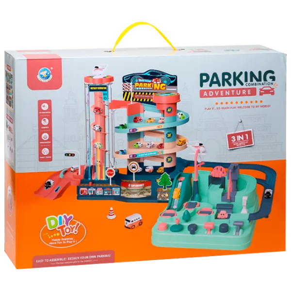 Настольная игра New World Parking 3 in 1 3+/ Развитие photo 1 Настольная игра New World Parking 3 in 1 3+/ Развитие photo 1