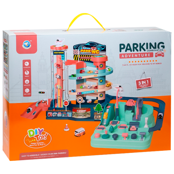 Настольная игра New World Parking 3 in 1 3+/ Развитие photo 1 Настольная игра New World Parking 3 in 1 3+/ Развитие photo 1