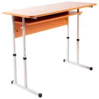 Bancă scolară Tisam 90157 Fag / Metal / 