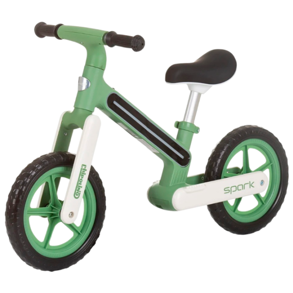 Bicicletă fără pedale Chipolino Spark 12"  Oțel / Green  photo 1 Bicicletă fără pedale Chipolino Spark 12"  Oțel / Green  photo 1