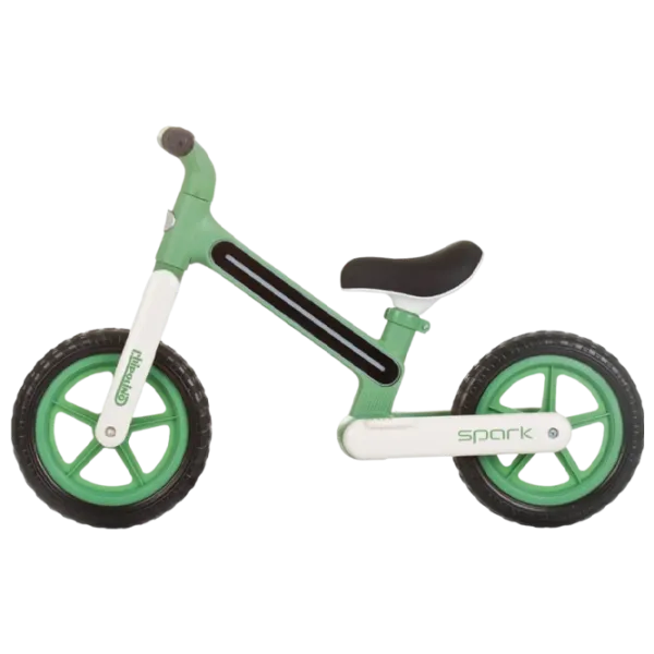 Bicicletă fără pedale Chipolino Spark 12"  Oțel / Green  photo 2 Bicicletă fără pedale Chipolino Spark 12"  Oțel / Green  photo 2