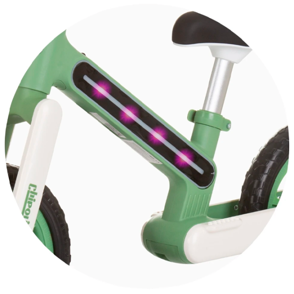 Bicicletă fără pedale Chipolino Spark 12"  Oțel / Green  photo 4 Bicicletă fără pedale Chipolino Spark 12"  Oțel / Green  photo 4