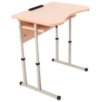 Bancă scolară Tisam 90170 Light oak / Metal /