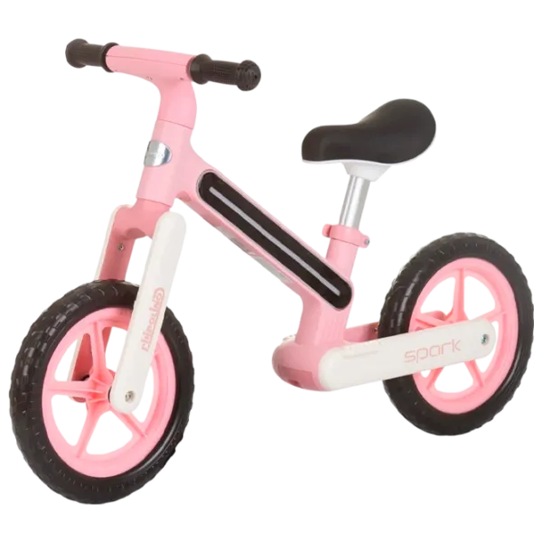 Bicicletă fără pedale Chipolino Spark 12"  Oțel / Pink  photo 1 Bicicletă fără pedale Chipolino Spark 12"  Oțel / Pink  photo 1