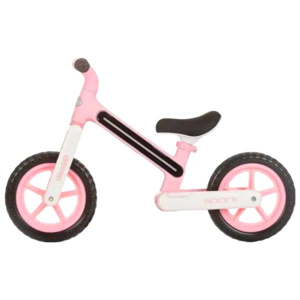 Bicicletă fără pedale Chipolino Spark 12"  Oțel / Pink  photo 2 Bicicletă fără pedale Chipolino Spark 12"  Oțel / Pink  photo 2