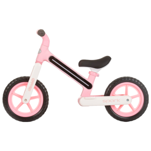 Bicicletă fără pedale Chipolino Spark 12"  Oțel / Pink  photo 2 Bicicletă fără pedale Chipolino Spark 12"  Oțel / Pink  photo 2