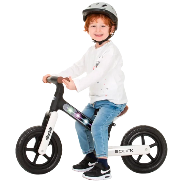 Bicicletă fără pedale Chipolino Spark 12"  Oțel / Pink  photo 4 Bicicletă fără pedale Chipolino Spark 12"  Oțel / Pink  photo 4